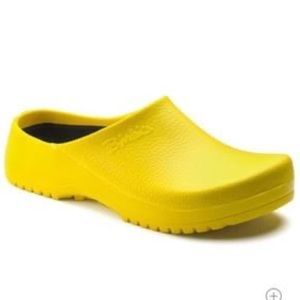 Brand new Birkenstock clogs.